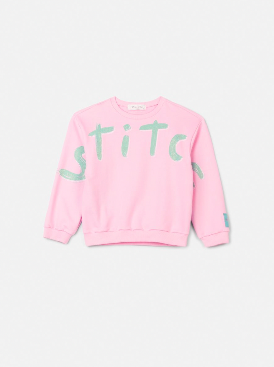 Casaco de Moletom Infantil Stitch Blossom - Animê