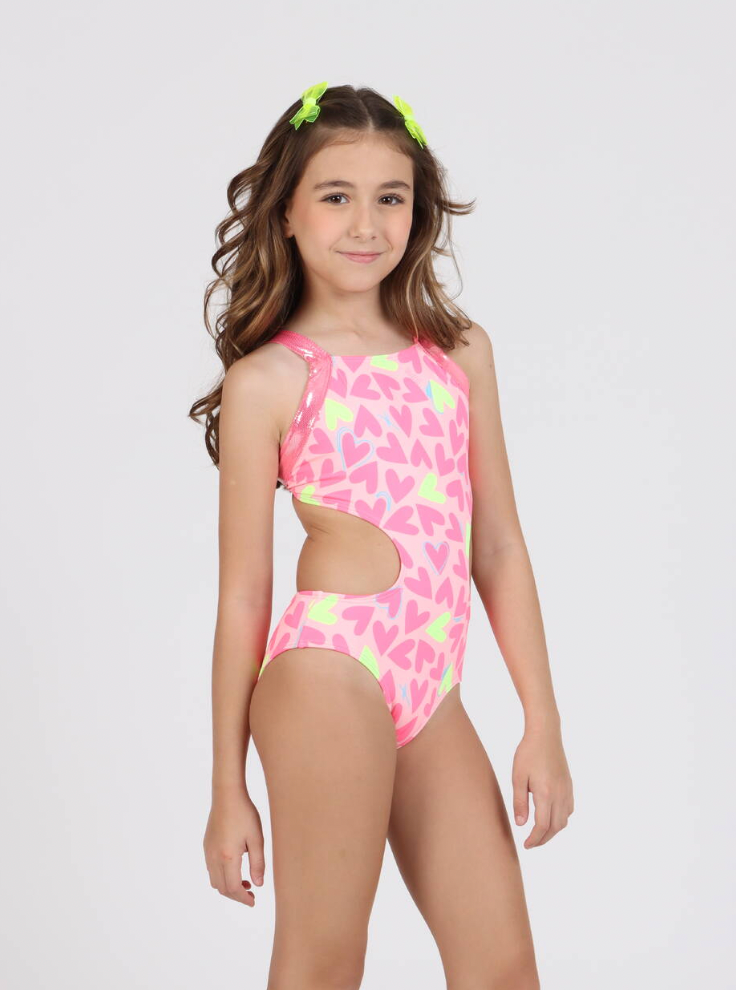 Maiô Infantil Camila Love - Siri Kids