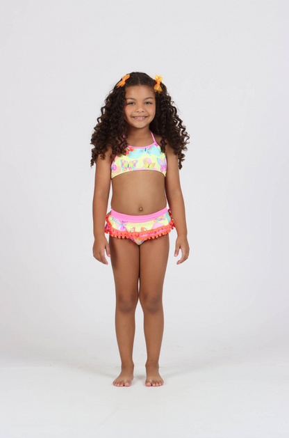 Biquíni Infantil Cropped Jessica Fly - Siri Kids