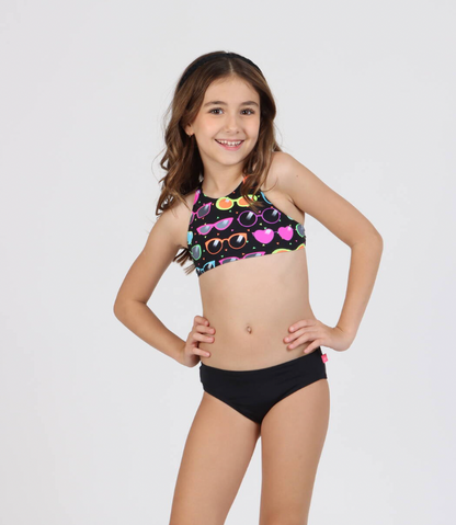 Biquíni Infantil Cropped Tati Óculos - Siri Kids