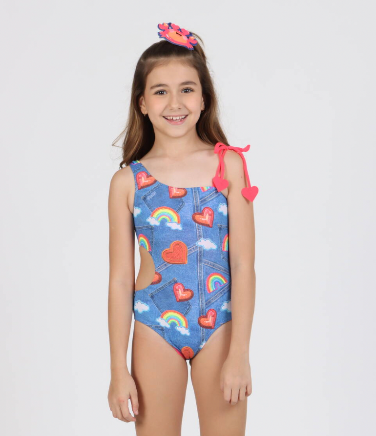 Maiô Infantil Laura Siri Lover - Siri Kids
