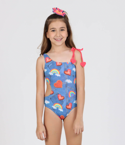 Maiô Infantil Laura Siri Lover - Siri Kids