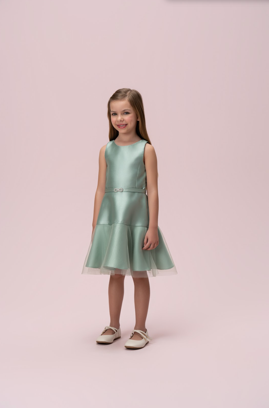 Vestido Infantil Zibeline Infinito - Petit Cherie