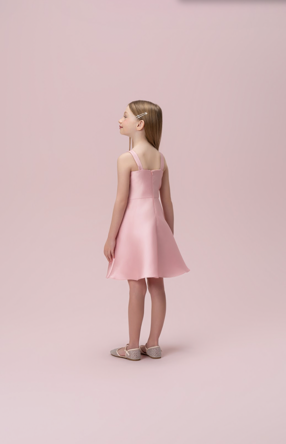Vestido Infantil Zibeline Libélula de Strass - Petit Cherie