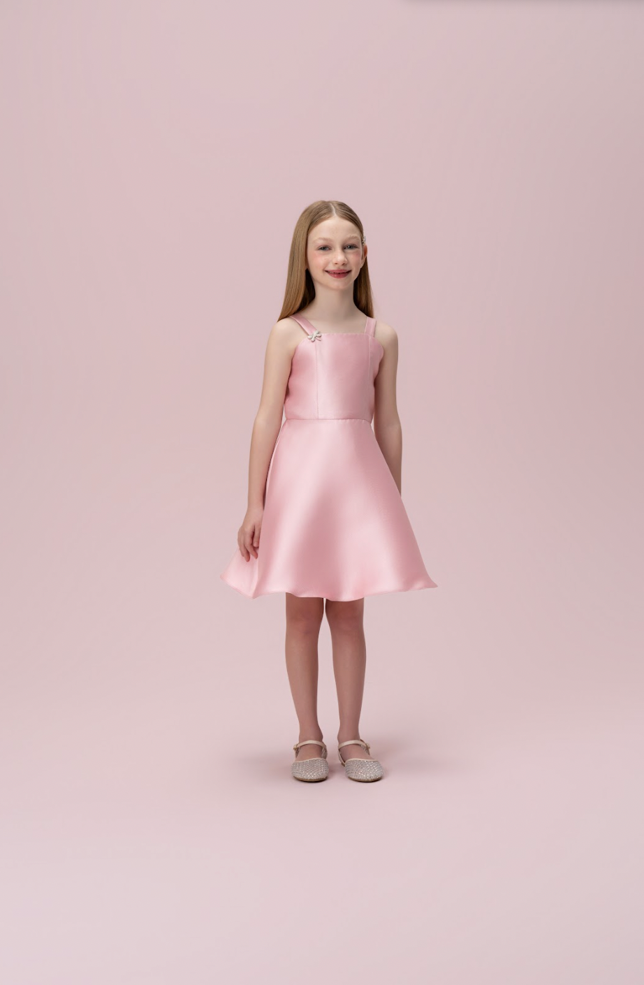 Vestido Infantil Zibeline Libélula de Strass - Petit Cherie