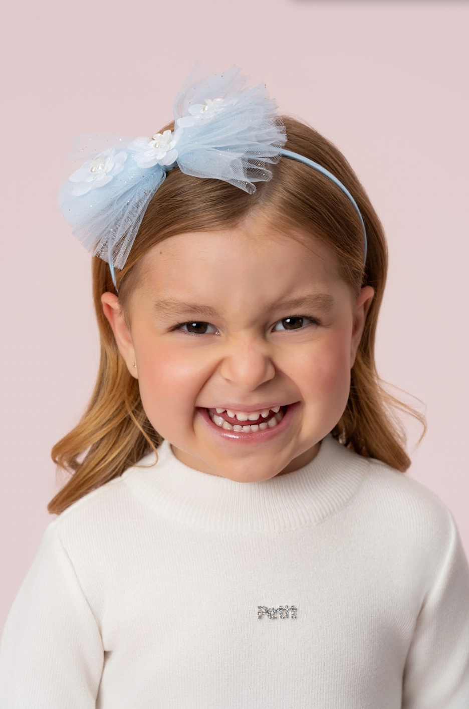 Tiara Infantil com Laço - Petit Cherie