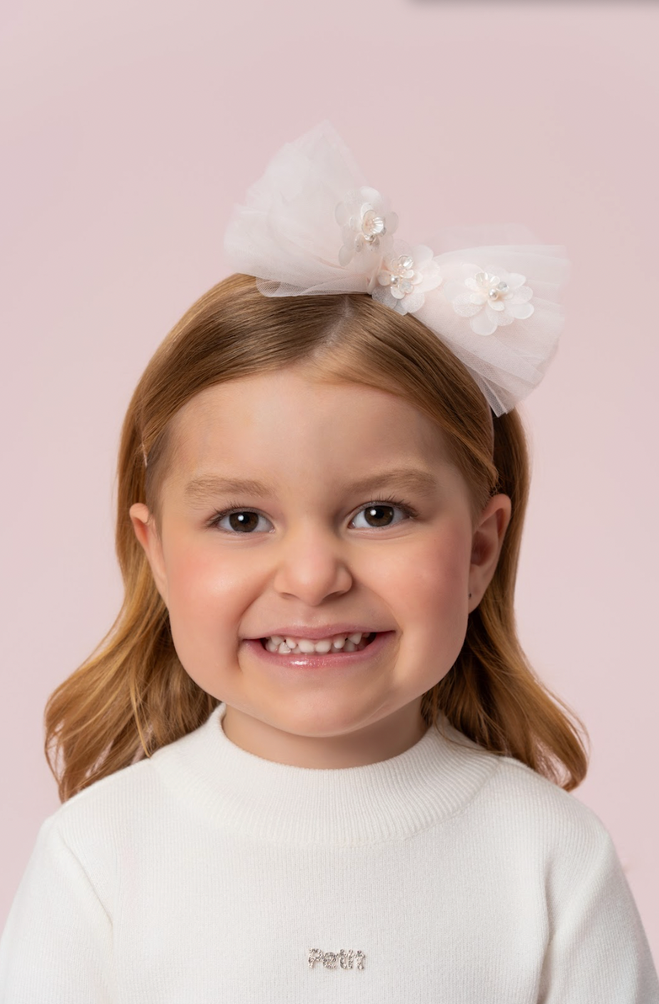 Tiara Infantil com Laço - Petit Cherie
