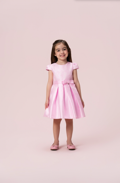 Vestido Infantil Rosa - Petit Cherie