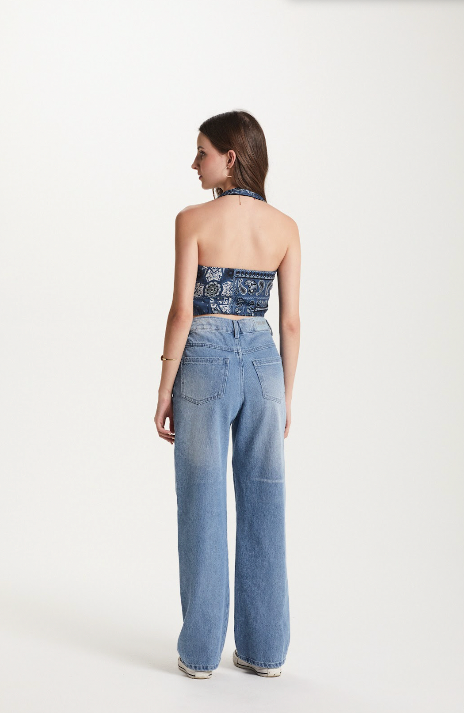 Calça Jeans Teen com Puídos - Two In