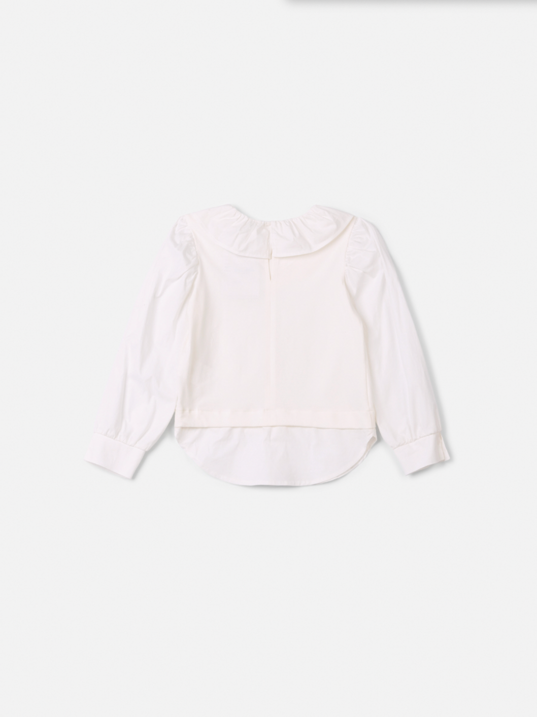 Conjunto Infantil Camisa Gola Babado e Tricot Iconic com Saia Sarja Pregas - Animê