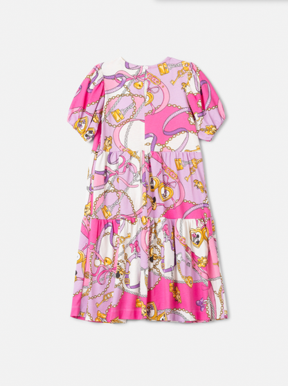 Vestido Infantil Memórias Disney - Animê