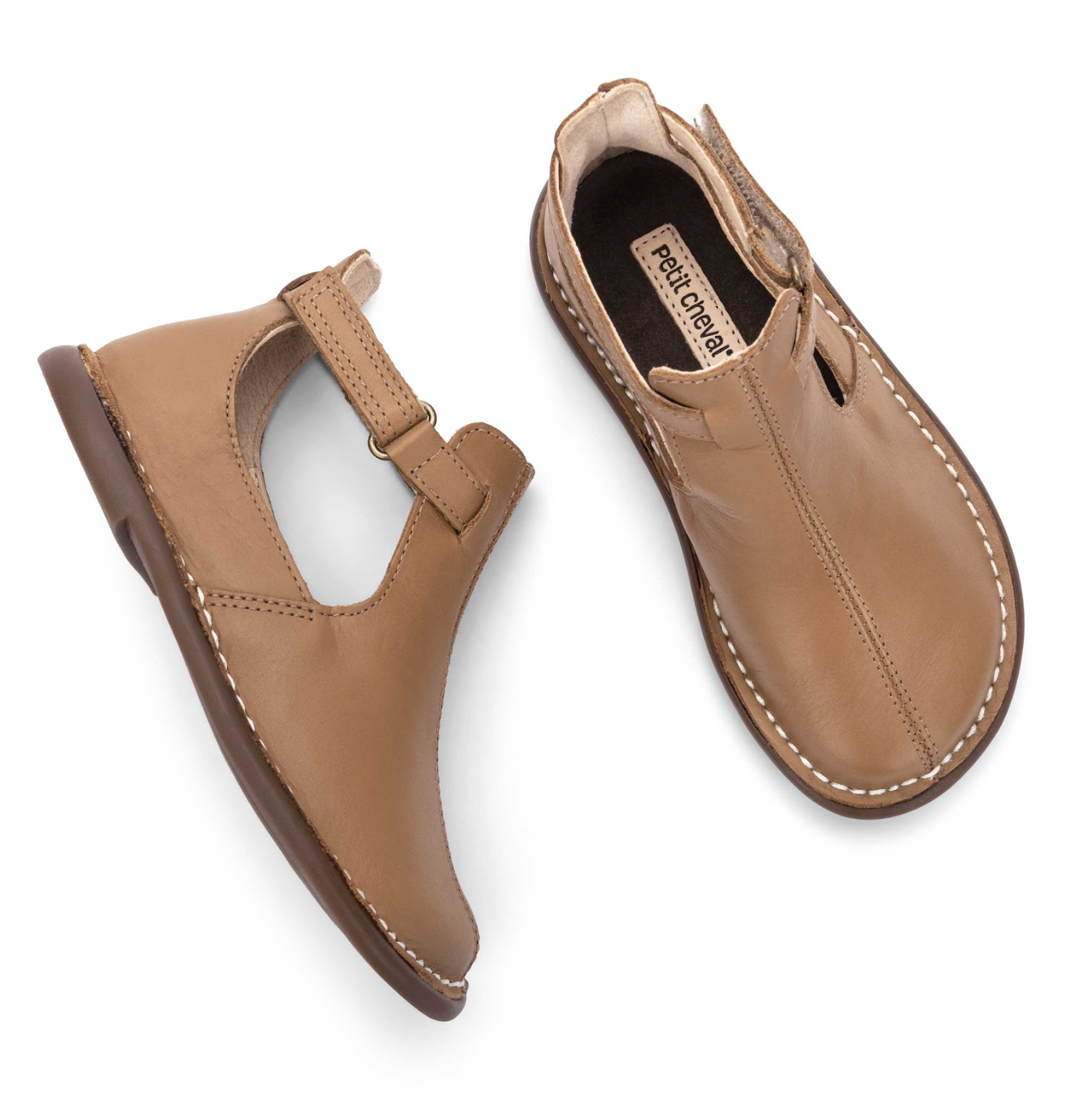 Bota Infantil Meia-Lua Caramelo - Petit Cheval