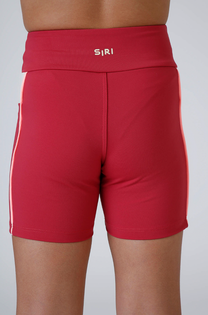 Conjunto Infantil Top Sara Nagoya Brincadeira Romã e Bermuda  Isis Brincadeira Romã - Siri Sport