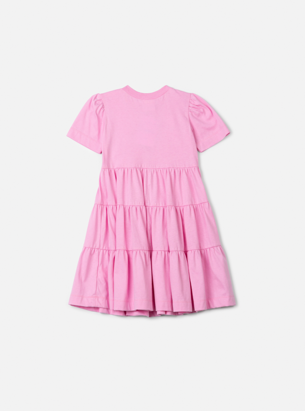 Vestido Infantil Algodão Laços Rosa Girly - Animê Petite