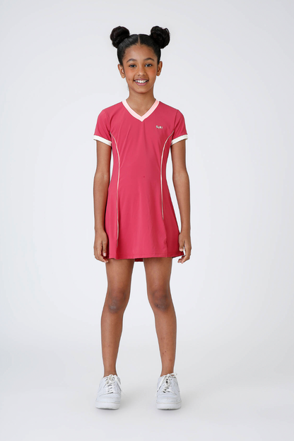 Vestido Infantil Laura Brincadeira Romã - Siri Sport