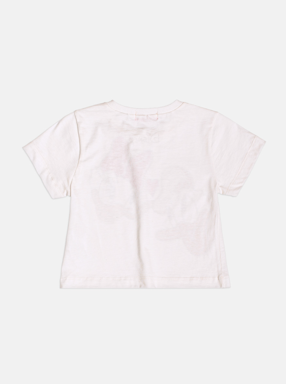 Conjunto Infantil Blusa Daisy & Donald com Shorts Lenço Rosa - Momi