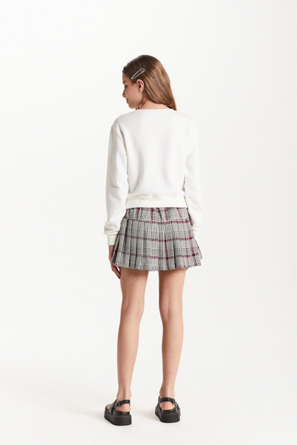 Blusa Moletom Teen Ursinha College Off White - Two In