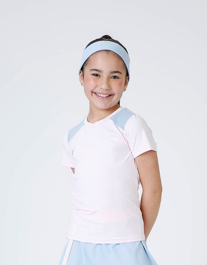 Blusa Infantil Laila Tenista Rosa - Siri Sport
