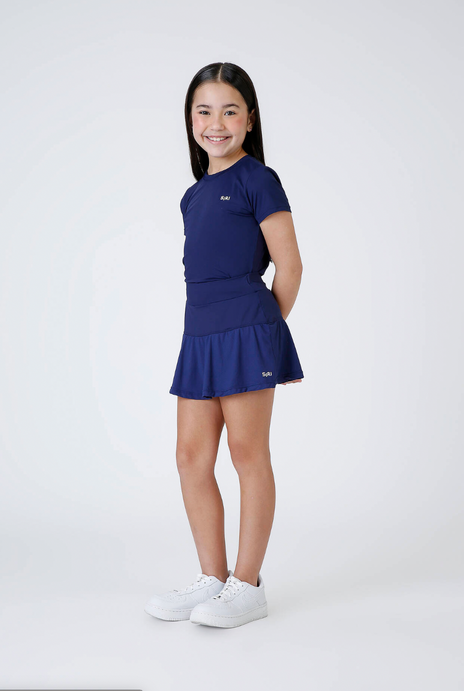 Saia-shorts Infantil Larissa New Trip Marinho - Siri Sports