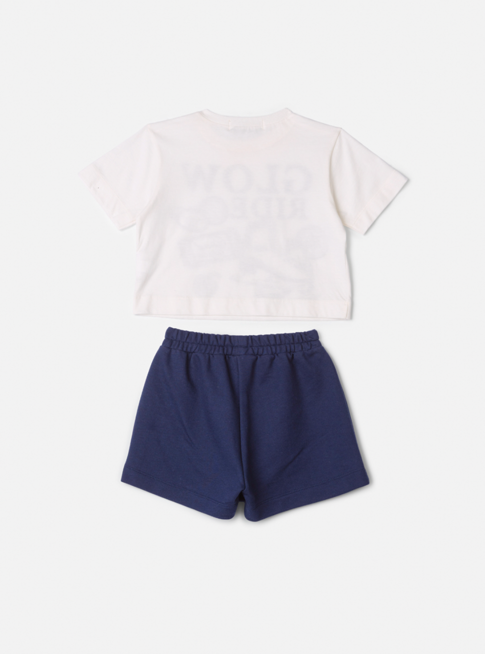 Conjunto Infantil Glow Ride e Shorts Marinho - Animê
