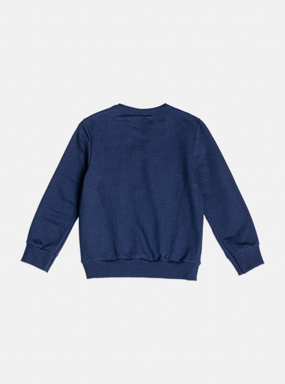 Conjunto Infantil Moletom Clássico YCC Casaco e Calça Marinho - Youccie