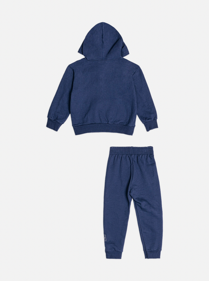 Conjunto Infantil Moletom YCC Ursinho Casaco e Calça Marinho - Youccie
