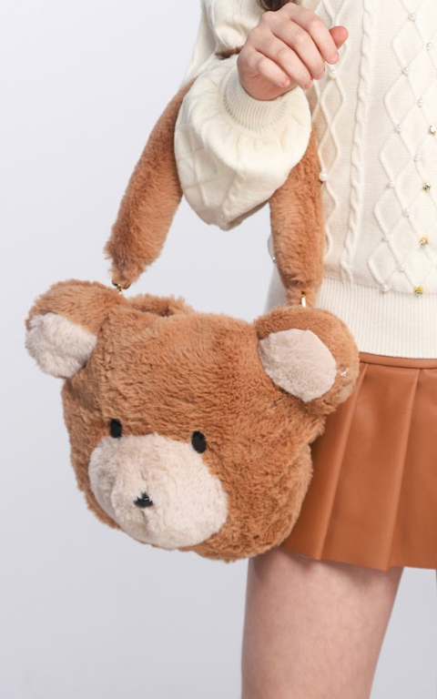 Bolsa Infantil Carinha de Urso Fofinho - Luluzinha
