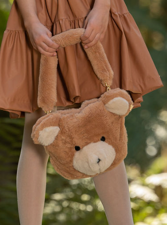 Bolsa Infantil Carinha de Urso Fofinho - Luluzinha