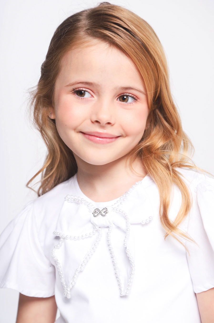 Vestido Infantil Algodão Laço Bordado Manual Babado Barrado Laise Branco - Luluzinha