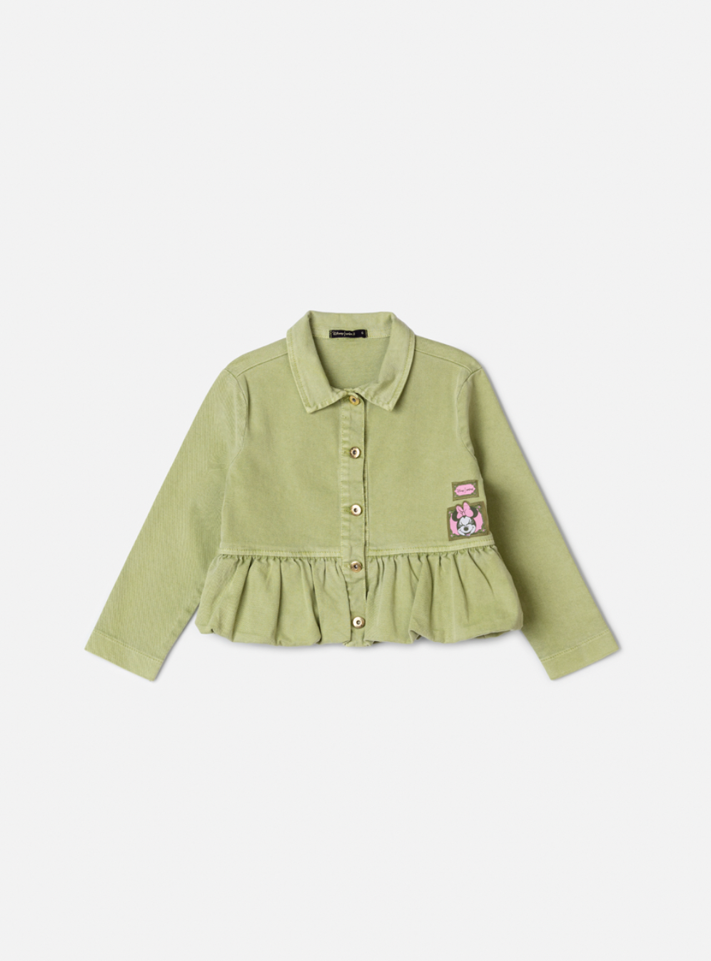 Jaqueta Infantil Minnie Verde Forest - Animê