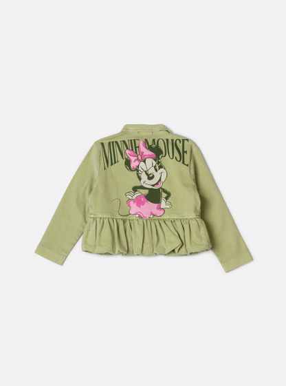 Jaqueta Infantil Minnie Verde Forest - Animê