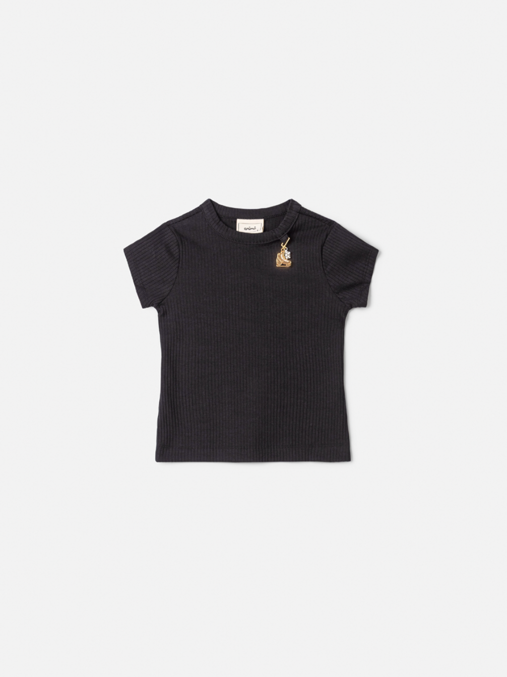 Blusa Infantil Essentials Mini-jóia Preta - Animê