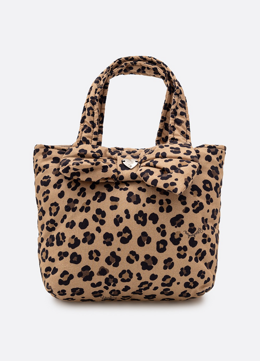 Bolsa Infantil Laço Puffer Oncinha - Pituchinhus