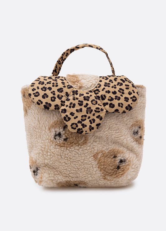 Bolsa Infantil Teddy Ursinhas Detalhes Oncinhas - Pituchinhus