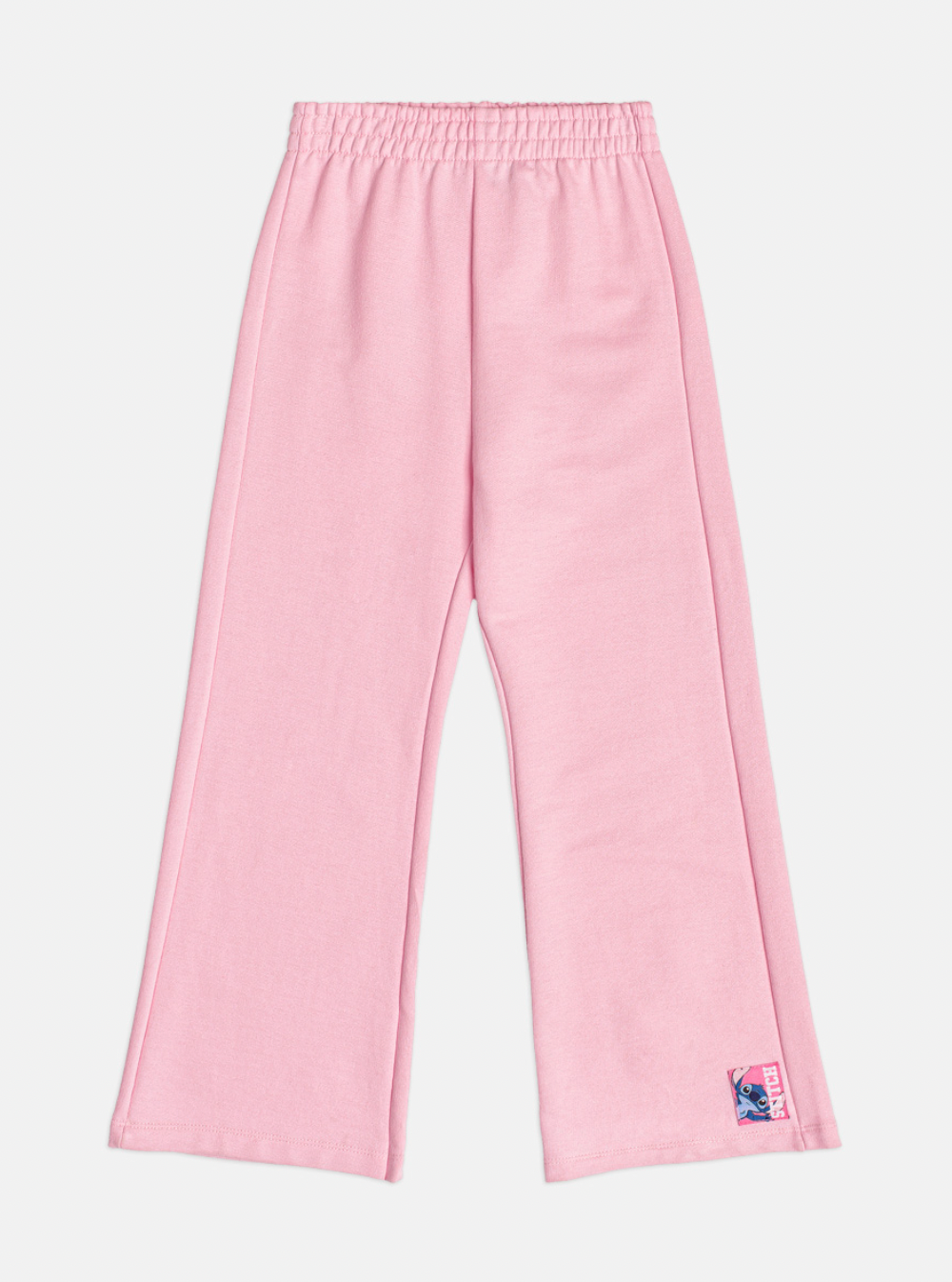 Conjunto Infantil Moletom Casaco Stitch  e Calça Rosa Blossom - Momi