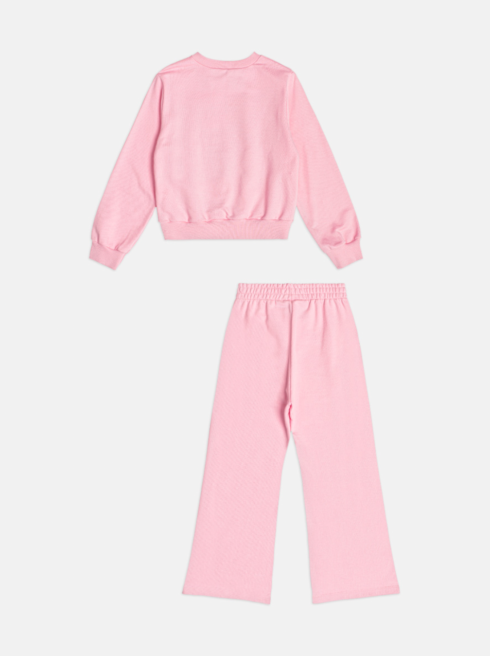 Conjunto Infantil Moletom Casaco Stitch  e Calça Rosa Blossom - Momi