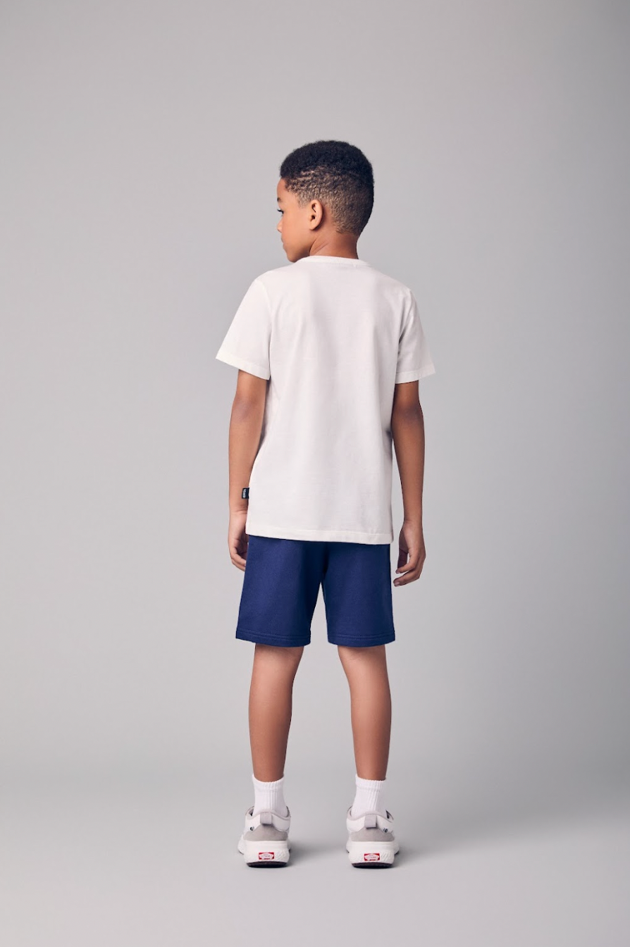 Conjunto Infantil Camiseta Marvel Comics Group e Bermuda Lateral Marvel - Youccie