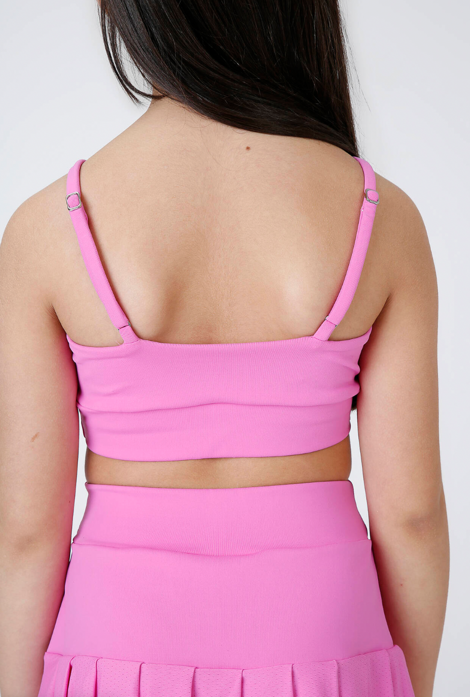 Conjunto Infantil Top Sara e Saia Lorena Patinação Rosa - Siri Sport
