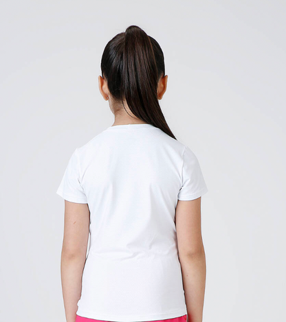 Blusa Infantil Maria New Trip Oncinha Branco - Siri Sport