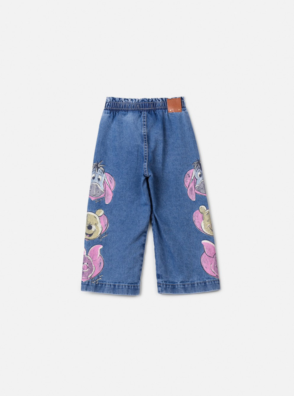 Conjunto Infantil Jaqueta Jeans Moletom Pooh e Calça Jeans Pooh - Animê Petite