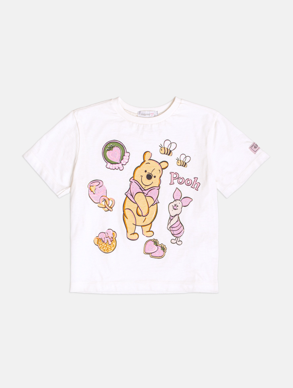 Blusa Infantil Ursinho Pooh Pérola - Momi Mini