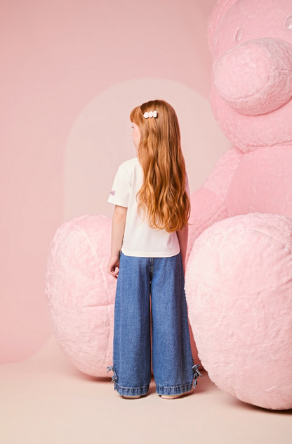 Blusa Infantil Ursinho Pooh Pérola - Momi Mini
