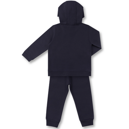 Conjunto Infantil Moletom Felpado Agasalho e Calça Teddy University Profundo - Dame