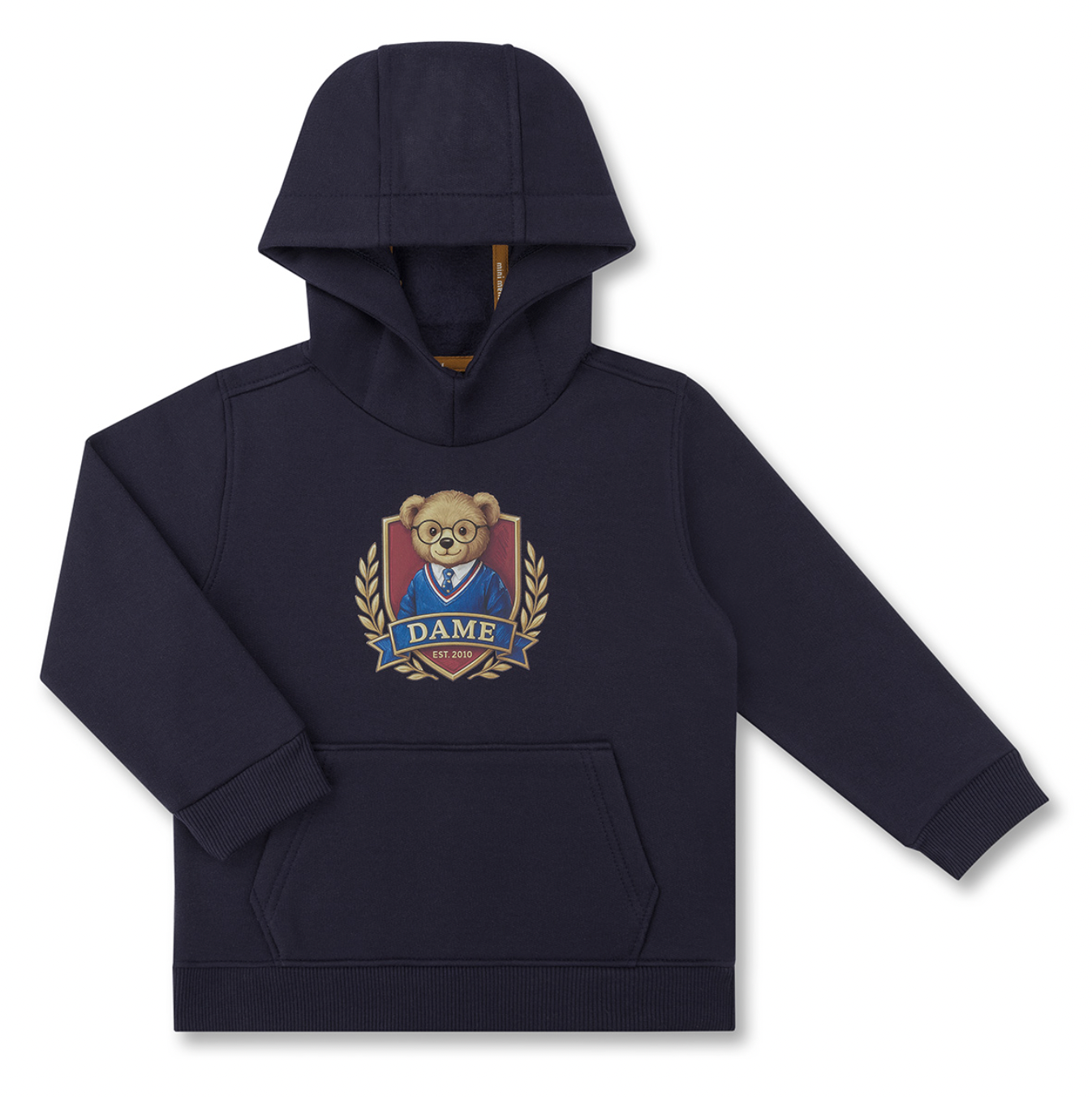 Conjunto Infantil Moletom Felpado Agasalho e Calça Teddy University Profundo - Dame