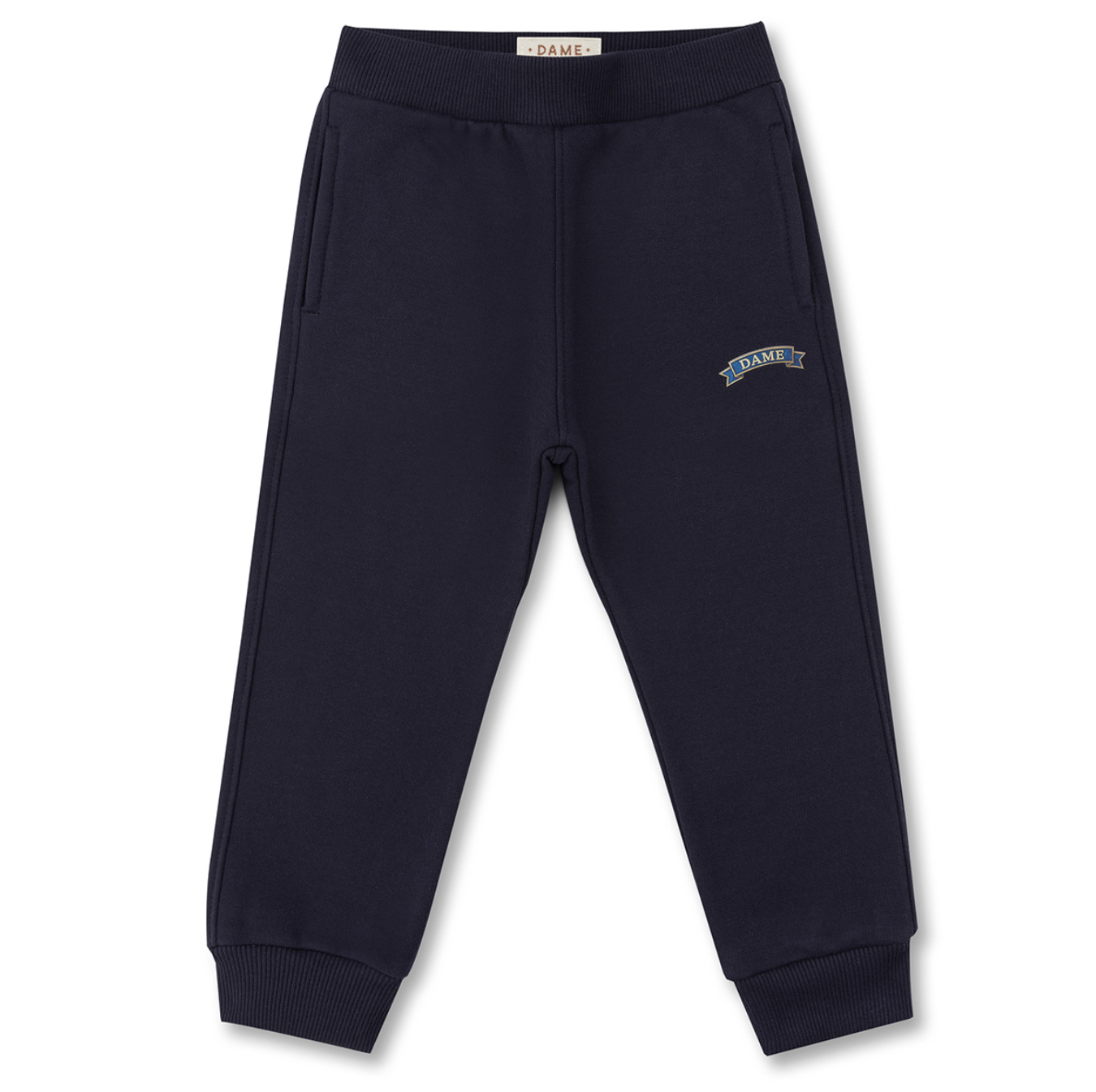 Conjunto Infantil Moletom Felpado Agasalho e Calça Teddy University Profundo - Dame