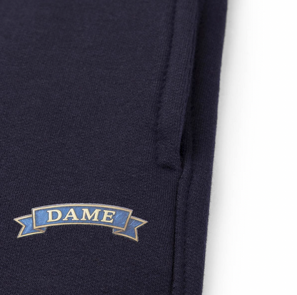 Conjunto Infantil Moletom Felpado Agasalho e Calça Teddy University Profundo - Dame