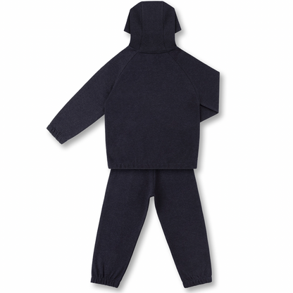Conjunto Infantil Blusa e Calça Ponto Roma Teddy Beatles Profundo - Dame