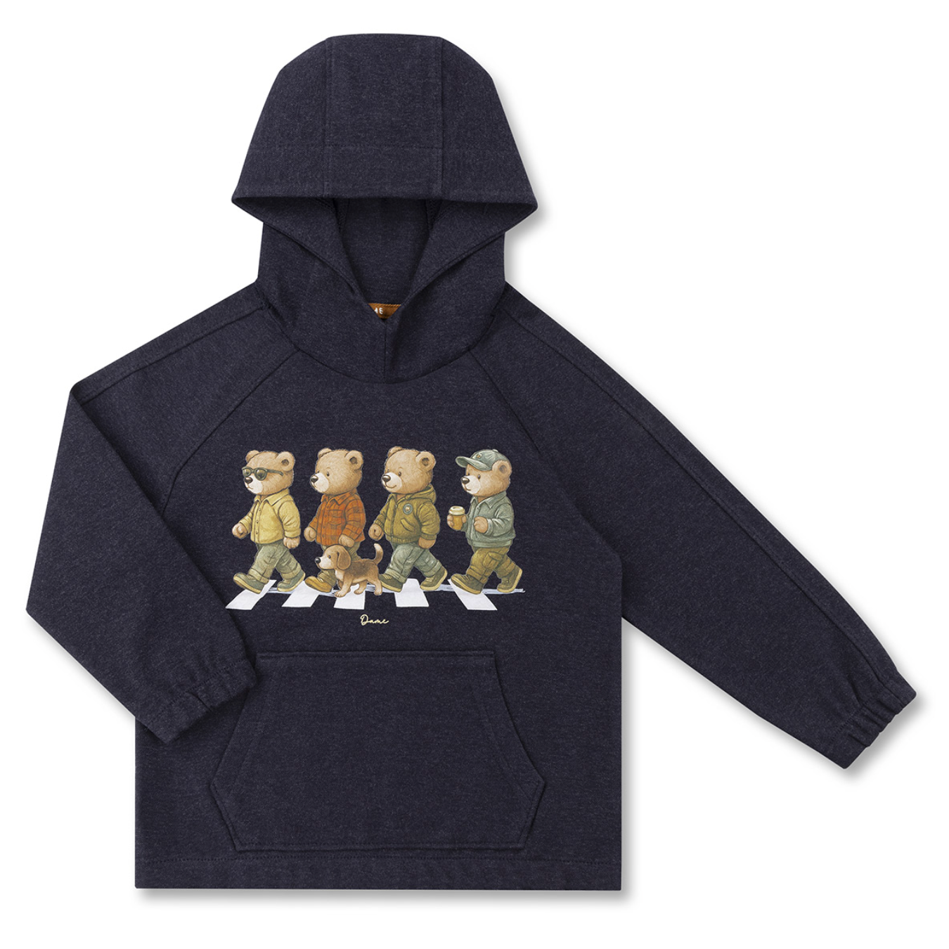 Conjunto Infantil Blusa e Calça Ponto Roma Teddy Beatles Profundo - Dame
