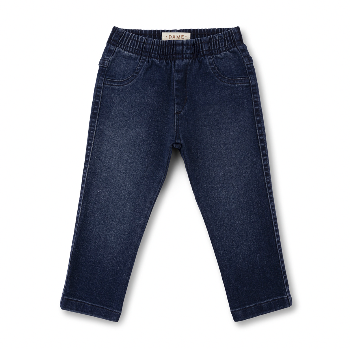 Calça Jeans Bebê Skinny Elastano Marinho - Dame