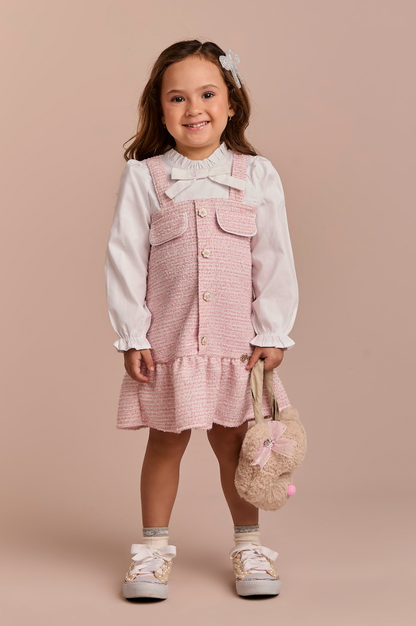 Bolsa Infantil Ursinho Teddy Bege - Gabriela Aquarela